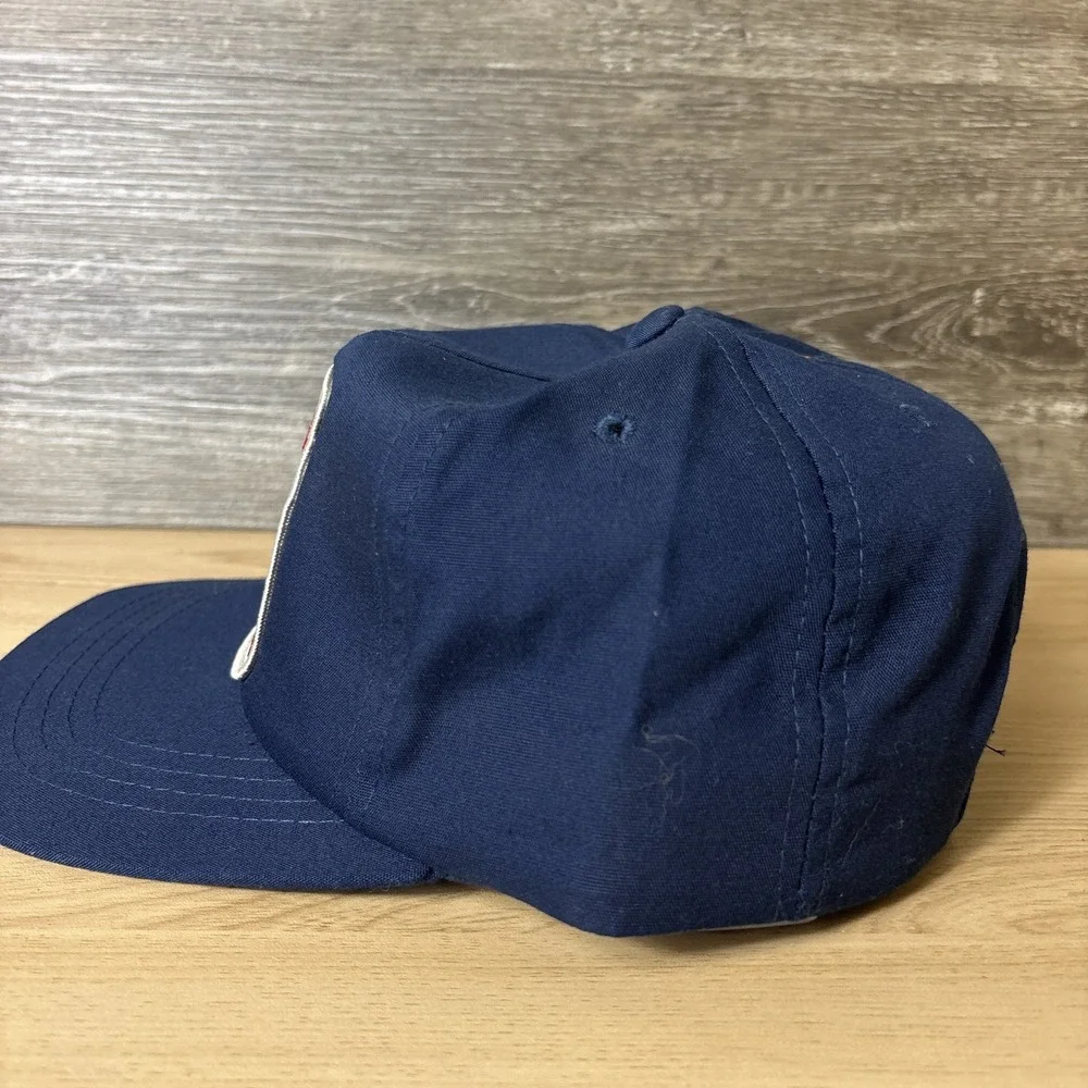Vintage National Eastern Corporation Hat Cap Snap Back Patch Trucker
